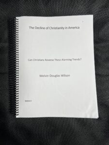 The Decline of Christianity in America